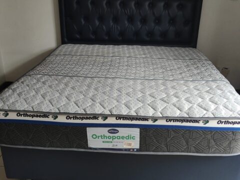 5 by 6 Bed with Orthopedic Mattress